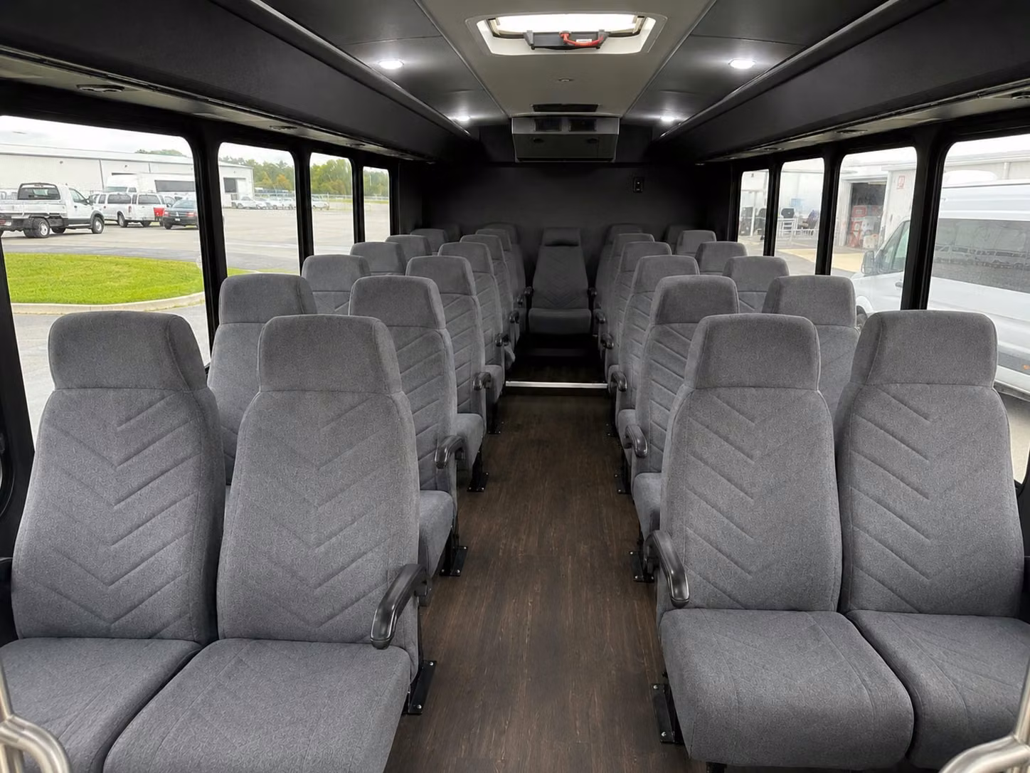 18 passenger minibus inside