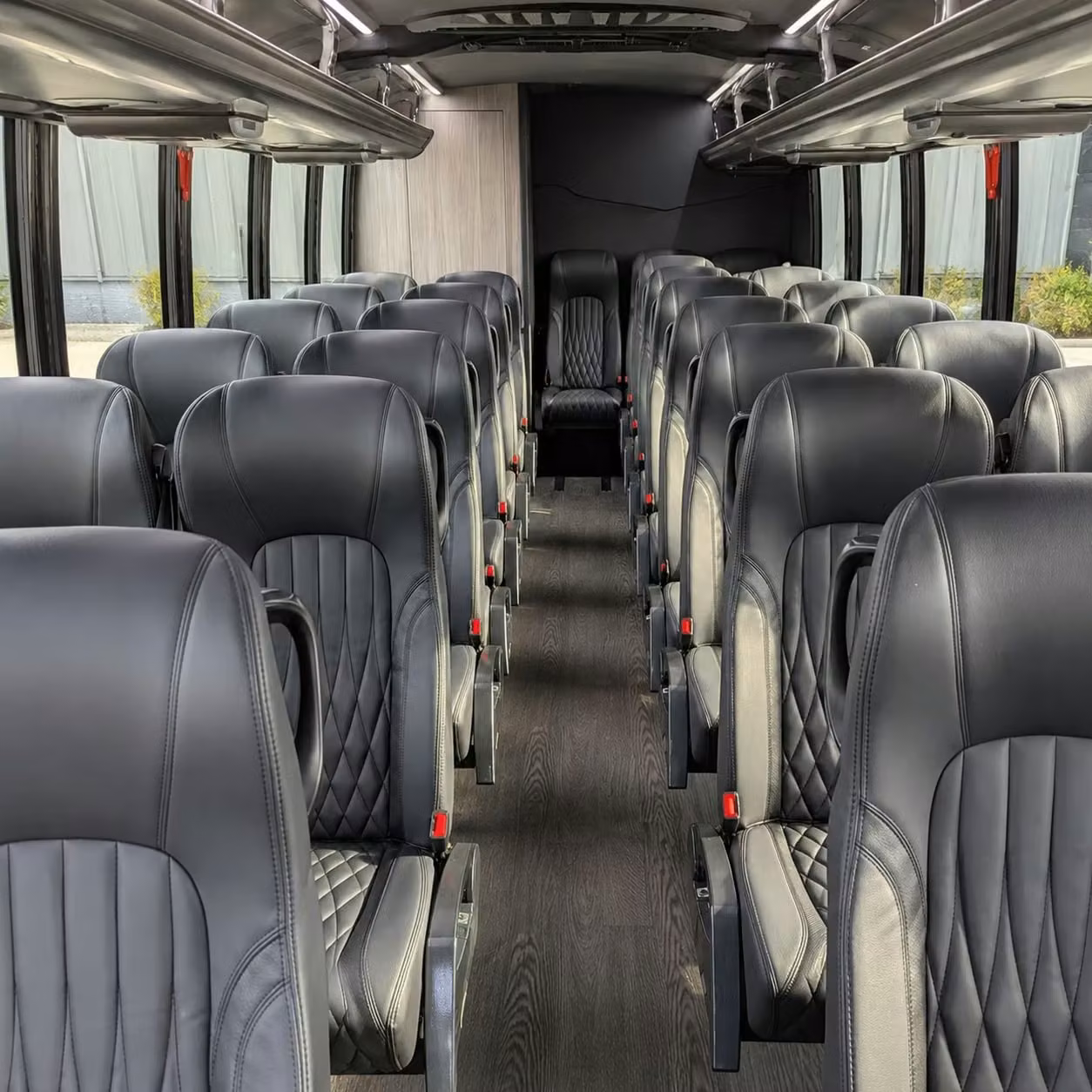 35 passenger minibus inside