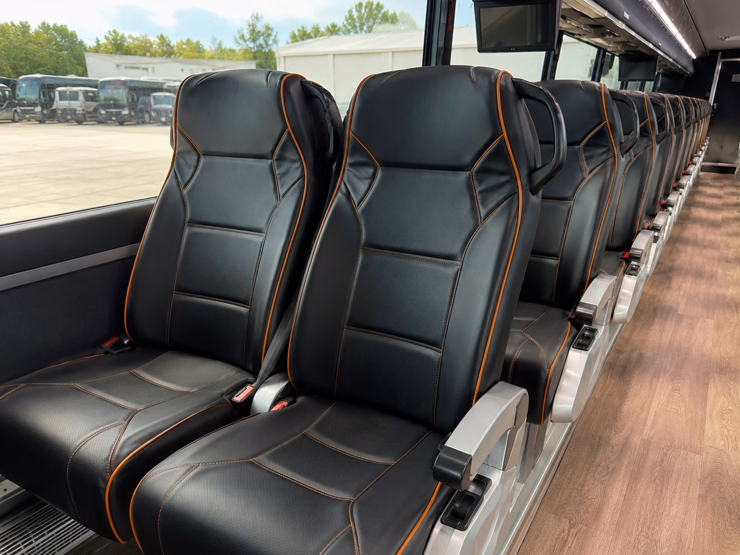 shuttle buses between norwalk hotels and wedding venues make guest transportation effortless
