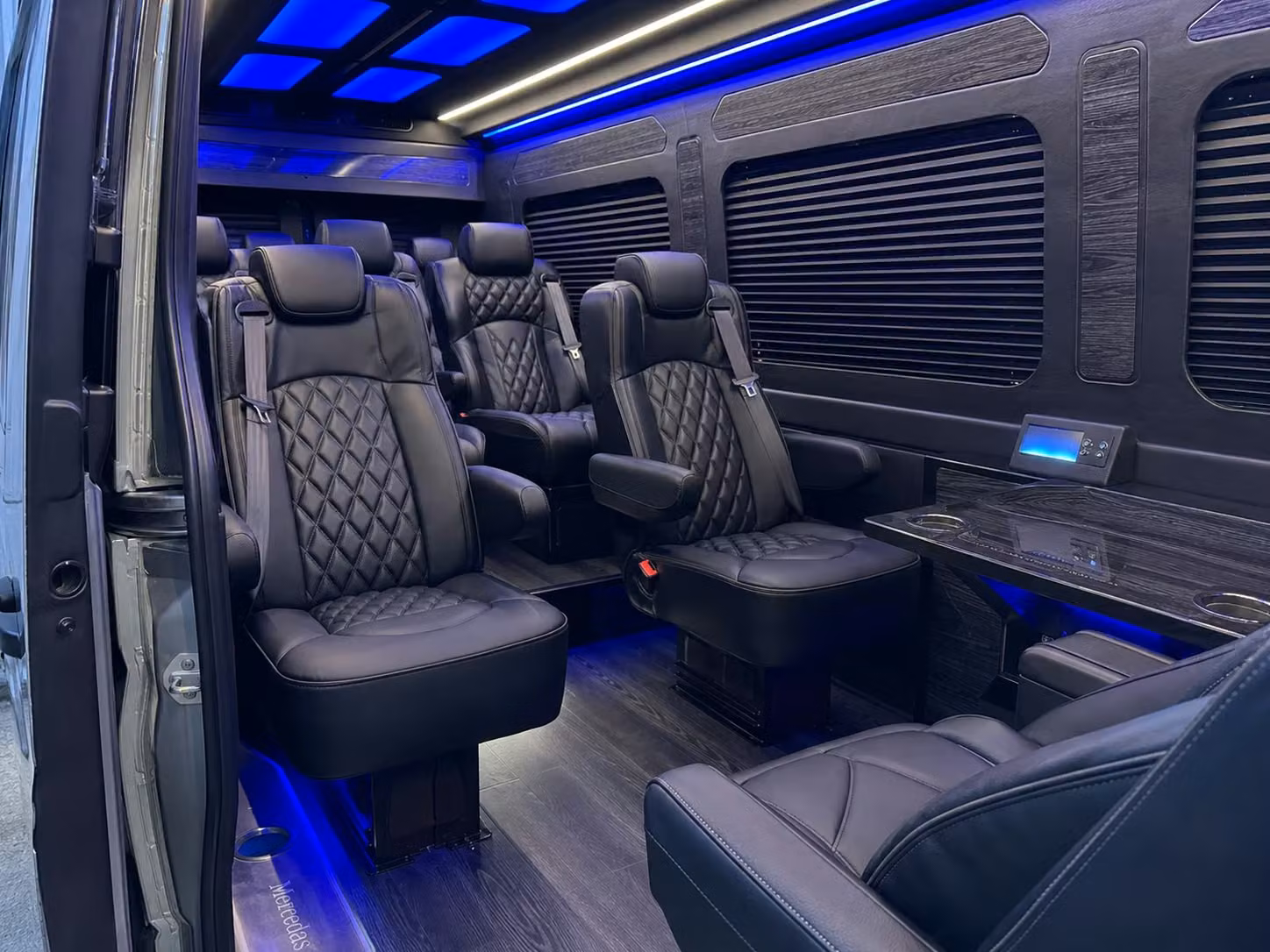 sprinter van transportation for groups and events across norwalk